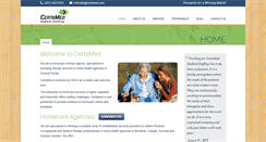 Desktop Screenshot of certamed.com