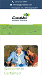 Mobile Screenshot of certamed.com